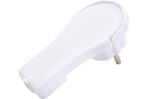 GEFOM Fiche Male 16A + Terre Extra Plate Blanche