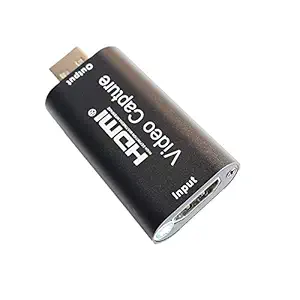 SaiRetail.Com HDMI Video Capture Card, HDMI to USB 1080p USB2.0 Audio Video Capture Cards Record DSLR Camcorder Action Cam High Definition Acquisition, Live Broadcasting, Live Gaming