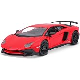 Bburago 18-21079 B 1, 24 &Ouml;l&ccedil;ek A Lamborghini Aventador DIE-CAST Model, &Ccedil;ok Renkli