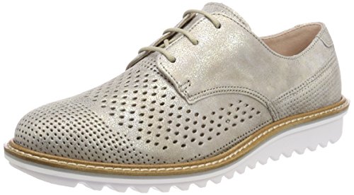 ecco track ii womens silver