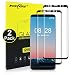 Produktbild NONZERS Panzerglas Schutzfolie für Samsung Galaxy S9,[2 Stück] Displayschutzfolie für Galaxy S9,Bubble-frei,Ultra Klar,Anti Kratzen,Schwarz