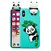 Produktbild Handy-Hüllen & Hüllen, Hülle Für Apple iPhone X / iPhone 8 Plus Heimwerken Rückseite Panda Weich TPU für iPhone X / iPhone 8 Plus / iPhone 8 ( Farbe : Weiß , Kompatible Modellen : IPhone SE/5s/5 )