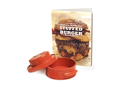 Charcoal CompanionStuffed Burger Recipe Book and Press