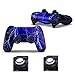 Price comparison product image PS4 Skin Vinyl Decal Sticker Decal Protector for Sony Play station 4 PS4 Slim PS4 Pro Dual shock Controller x 1 + 2x Thumb Grip stick Cap (Galaxy Star 8)