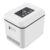 ★ Portátil: el refrigerador está equipado con una bandolera liviana para el hombro, que se puede llevar al hombro, se puede llevar, es fácil de llevar, se puede mover, se puede llevar una caja de medicamentos de viaje
