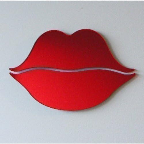Super Cool Creations Red Lips Mirror 12cm x 10cm
