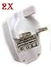 Produktbild 2 Stück Netzteil USB Ladegerät/UK Wand Plug kompatibel mit iPhone 3 GS iPhone 3, iPhone 4S, iPhone 4, iPhone 4 GS iPod nano/shuffle/classic/mini alle Modelle Hochwertigen Premium Qualität