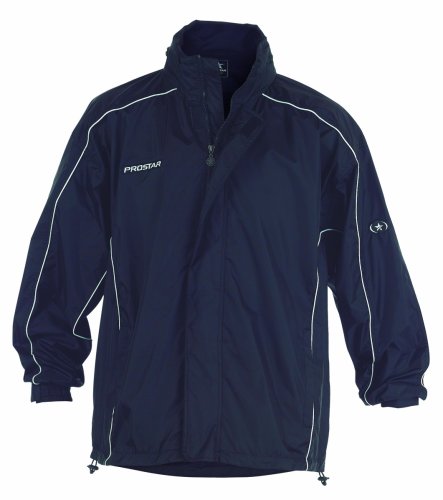 Preisvergleich Produktbild Prostar Hurricane Shower Jacke - Schwarz / weiß, Large Youth