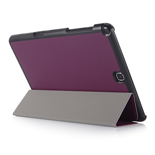 iHarbort® Samsung Galaxy Tab A 9.7 Hülle Case Tasche mit Standfunktion Auto Wake up Sleep PU Leder hüllen für Samsung Galaxy Tab A 9.7 (SM-P550 P555 T550 T555) Smart Cover mit Auto Sleep Wake up / Standfunktion (Galaxy Tab A 9.7, lila) - 4