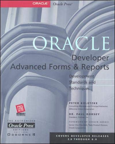 Oracle Developer. Advanced Forms and Reports (Oracle Press Series)