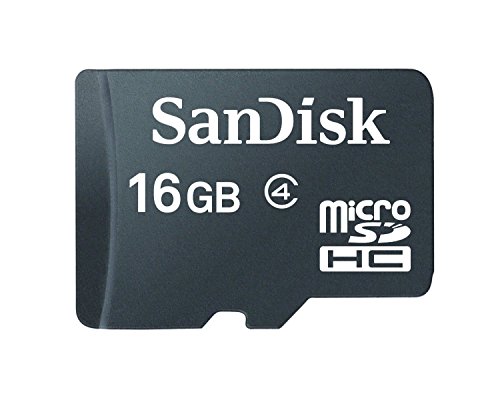 Preisvergleich Produktbild SanDisk SDSDQM016GB35A Micro SDHC Karte 16 GB mit Adapter