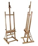 QUALITÄT: Das verwendete FSC Buchenholz kommt aus nachhaltiger Forstwirtschaft. Buchenholz ist langfristig formstabil - kein billiges Weichholz, was sich schnell verzieht. Sie erhalten eine hochwertige Qualität vom Künstlerprofi, ideal auch für Ausstellungen, KIGA und Schulen. Bitte beachten auch unser Modell LIMA XL, welches zusätzlich mit Rollen ausgestattet ist und eine etwas höhere Bauhöhe hat.