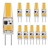 led leuchtmittel g4 12v 6w ✔ Nota - : Los LED AC / DC 12V G4 son compatibles con AV12V y DC / 12V, si se utiliza un transformador con LED no parpadeará ni se atenuará.