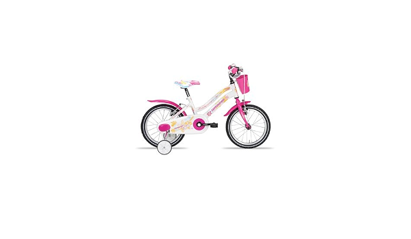 Cicli Lombardo Bici 16 Akira White/Fuxia ML16SCDN : Sport e tempo libero