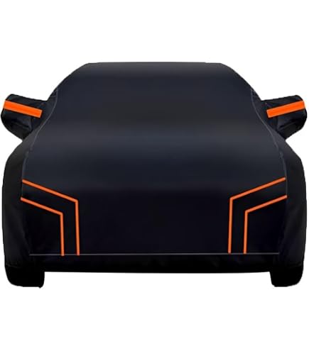 Housse De Voiture étanche Partuto Pour Renault Clio (1990-2024) - Tissu 210D-PU - Bandes Réfléchissantes