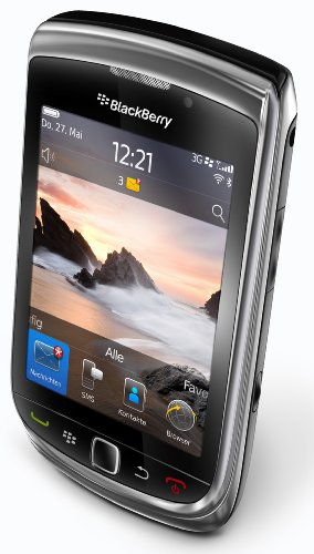 BlackBerry Torch 9800 Smartphone, colore: Nero [Importato da Germania]