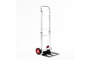 TMZ Industrial Aluminium Folding Sack Truck Heavy Duty Hand Trolley Cart Car