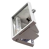 Strahler: Die Halogen-Leuchte mit Sockel R7s dient der Außenbeleuchtung. Der 120 Watt Strahler kann als Scheinwerfer auf Baustellen verwendet werden. Bestes Licht - innen und außen!