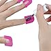 niceEshop(TM) 26pcs Nail Polish Glue Model Spill Proof Manicure Protector Tools Nail Art Tools+ 1PC Sticker