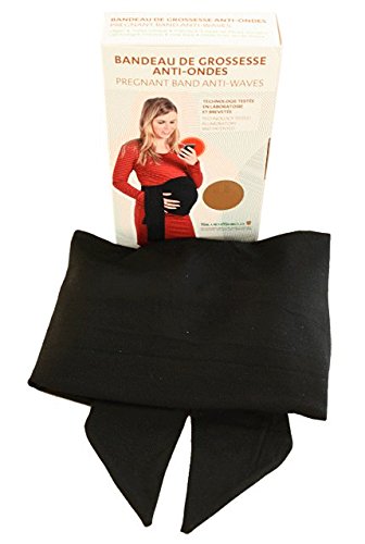 mysilvershied Maternity Belly Band – Black Wave