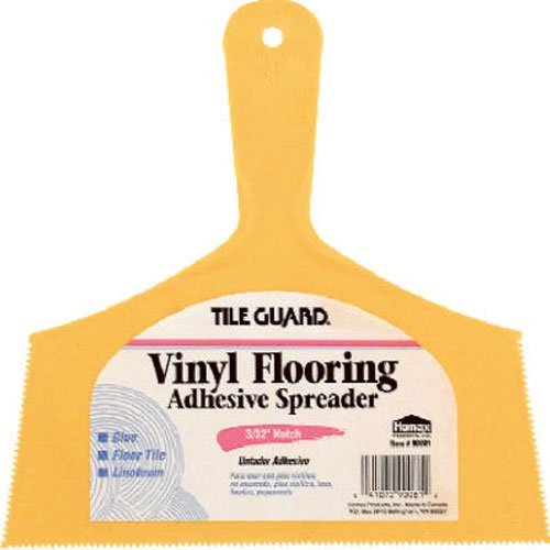 Homax Group 81 Wide Vinyl Floor Adhesive Spreader Notch, 3/32-Inch by Homax Group Inc