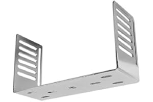 WORKMAN PUBLISHING WORKMAN DXX-C ( Chrome ) CB RADIO MOUNTING BRACKET 8 1/4" WIDE & 4 1/2" DEEP