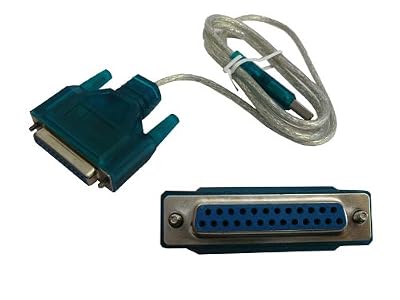 KALEA INFORMATIQUE Cordon Convertisseur IEEE1284 Parallele vers USB - Longueur 1.2M - PRISE DB25 FEMELLE