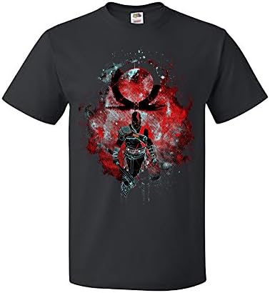 Palalula Men's Kratos God of War Darkness 2 Tshirt t Shirt Tribute T-Shirt XS Black