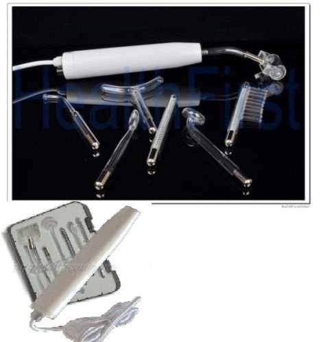 Darsonval High Frequency Electronic Red Frequency 7 Electrodes Tubes.