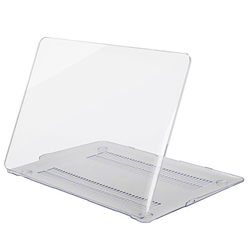 examen MOSISO Ultra Slim Coque Rigide Housse en plastique Snap pour MacBook Air 13 pouces (Modèles: A1369 et A1466), Claro/Cristal