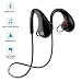 Produktbild Bluetooth-Kopfhörer Drahtlose Sport-Kopfhörer Bluetooth 4.1 Bass Stereo Sweatproof-Ohrhörer mit Ohrbügeln und Mikrofon Noise Cancelling-Headset für Workout Running Gym 6 Stunden Spielzeit