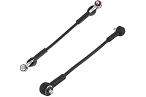 CJHZQYY 1Pair Rear Lower Tailgate Boot Straps Cable Tailgate Boot Strap Cable Holders For Range Rover L322 2002-2012 LR038051(2 short models)