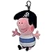 Produktbild Ty Beanie Peppa Pig Pirat George mit Schlüsselanhänger und -kette
