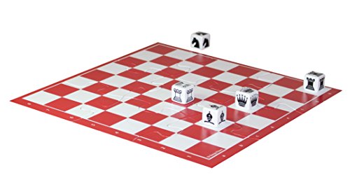 Junior Chess Set For Kids - Board Games For Kids 5 6 7 8 9 Year Olds and Up - With Parent Child Tutorial, red/white