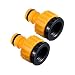 Produktbild 2pcs Hahnanschluss Wasserhahn 1/2 Zoll zu 3/4 Zoll für Gartenschlauch Adapter -- ABS …