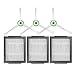 Produktbild 3 STÜCKE Seitenbürsten + 3 STÜCKE HEPA-Filter Kompatibel mit iRobot Roomba I7 + E5 E6 Staubsauger Ersatzteile Zubehör