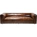 Produktbild Kare Design Polstersofa Cubetto 3sitzer Couch, XXL Polstercouch, großes, modernes 2er/3er Loungesofa, Braun (H/B/T) 67x259x110cm