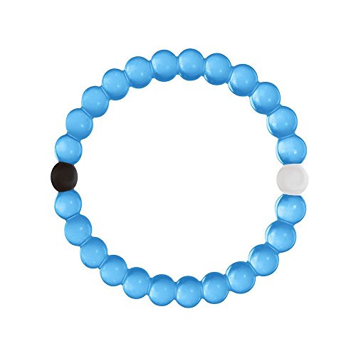 2 x Balance Armbänder Bescheidenheit und Hoffnung | Weiß+Blau – Elemente Erde Wasser | Silikonarmband - 2