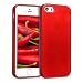 Produktbild kwmobile Apple iPhone SE / 5 / 5S Hülle - Handyhülle für Apple iPhone SE / 5 / 5S - Handy Case in Hochglanz Rot