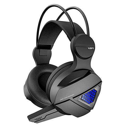 Preisvergleich Produktbild DZCP für PC / MAC / PS4 / Xbox-Gaming-Headset, Fernbedienung, Subwoofer, Mikrofon-Rauschunterdrückung, Stereo-Kopfhörerkopfhörer, kostenloses Audioadapterkabel * 1