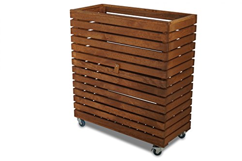 MultiBox S GartenBox BücherBox KräuterBox Hochbeet Rollwagen B42 x T32 x H80 cm - 8