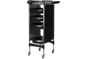 ‎ACTIVESHOP Activeshop Friseurwagen Arbeitswagen Rollwagen FX11-2 Schwarz