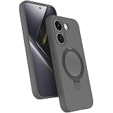 Coverzone Xiaomi Poco X8 Pro ile uyumlu Kılıf MagSafe ile uyumlu Z-Samara Kapak Wireless Şarj &Ouml;zellikli Stand Olabilen Poco X