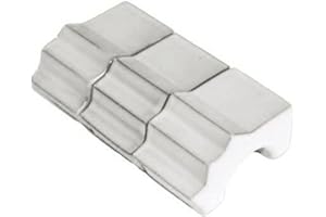 Woodlodge Products YFBCR Large Cream Glazed Pot Feet, Pack of 3