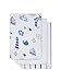 Jollein 536-848-65035 Mull washcloth Boys at sea, 3 pack, blue