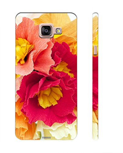 Fundook® Designer Printed Back Cover/Hard Case for Samsung Galaxy A7 2016 (Paper Flower Design/Nature) - Multicolor - F200