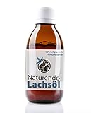 Naturendo Pferde Lachsöl 1l frisches Lachs Öl für Pferde
