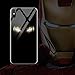 Produktbild LXY Action Figures Iron Man Luminous Glass Phone Case, Hartschalenkoffer Für Männer Und Frauen, Für iPhone 7p / 8p / X/Xs/Xr/Max iphoneX
