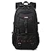 Produktbild KAKA Laptop Rucksack Leichtgewichtiger Notebook Rucksack Mit Fächern Wasserabweisend Reisen Outdoor Rucksack Freizeit im Freien Wander Rucksack Multifunktions Rucksack Campus, Schwarz