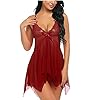 CLOOM-lingerie-sexy-donna-Lingerie-delle-donne-Pizzo-floreale-biancheria-intima-V-Neck-biancheria-da-notte-Cinghia-chemise-Baby-doll-Set-Prospettiva-Pigiama-Gonna
